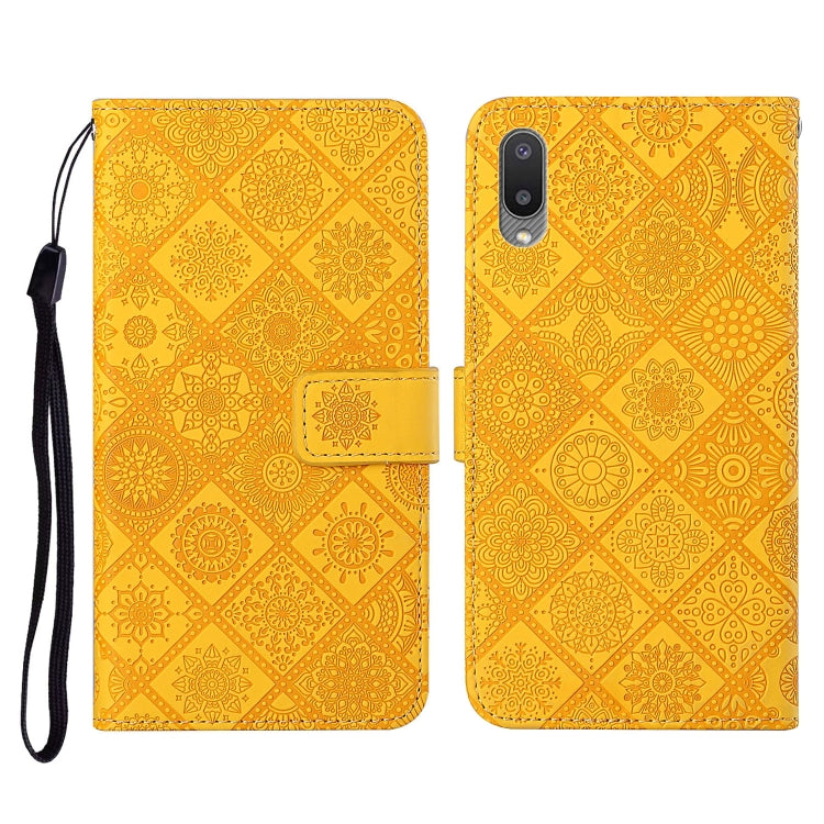 Custodia portafoglio in pelle per Samsung Galaxy A02s