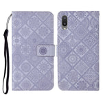 Custodia portafoglio in pelle per Samsung Galaxy A02s