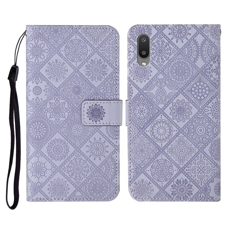 Custodia portafoglio in pelle per Samsung Galaxy A02s
