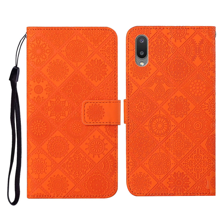Custodia portafoglio in pelle per Samsung Galaxy A02s
