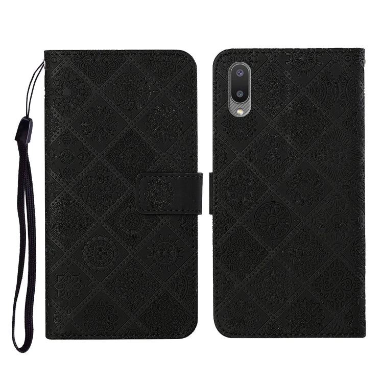 Custodia portafoglio in pelle per Samsung Galaxy A02s