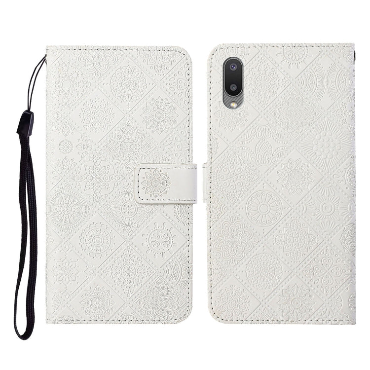 Custodia portafoglio in pelle per Samsung Galaxy A02s