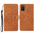 Custodia portafoglio in pelle per Samsung Galaxy A02s