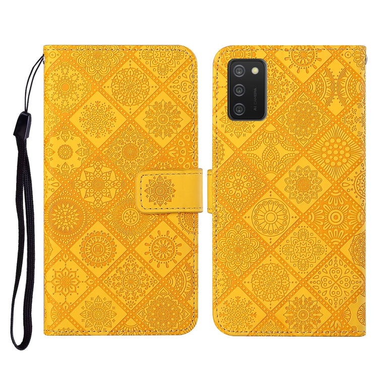 Custodia portafoglio in pelle per Samsung Galaxy A02s