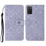Custodia portafoglio in pelle per Samsung Galaxy A02s