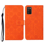 Custodia portafoglio in pelle per Samsung Galaxy A02s