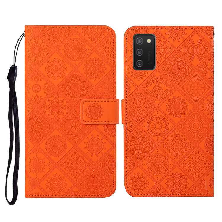Custodia portafoglio in pelle per Samsung Galaxy A02s