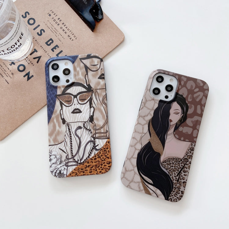Custodia TPU antiurto motivo leopardato per iPhone 11 Pro Max
