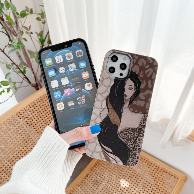 Custodia TPU antiurto motivo leopardato per iPhone 11 Pro Max