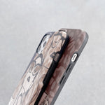 Custodia TPU antiurto motivo leopardato per iPhone 11 Pro Max