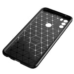 Custodia in TPU antiurto con trama in fibra di carbonio, For Honor Play 5T, For Motorola Moto G50, For Motorola Moto G60, For vivo V21