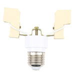 E27 a R7s Adattatore per presa portalampada convertitore lampadina, 78mm, 118mm