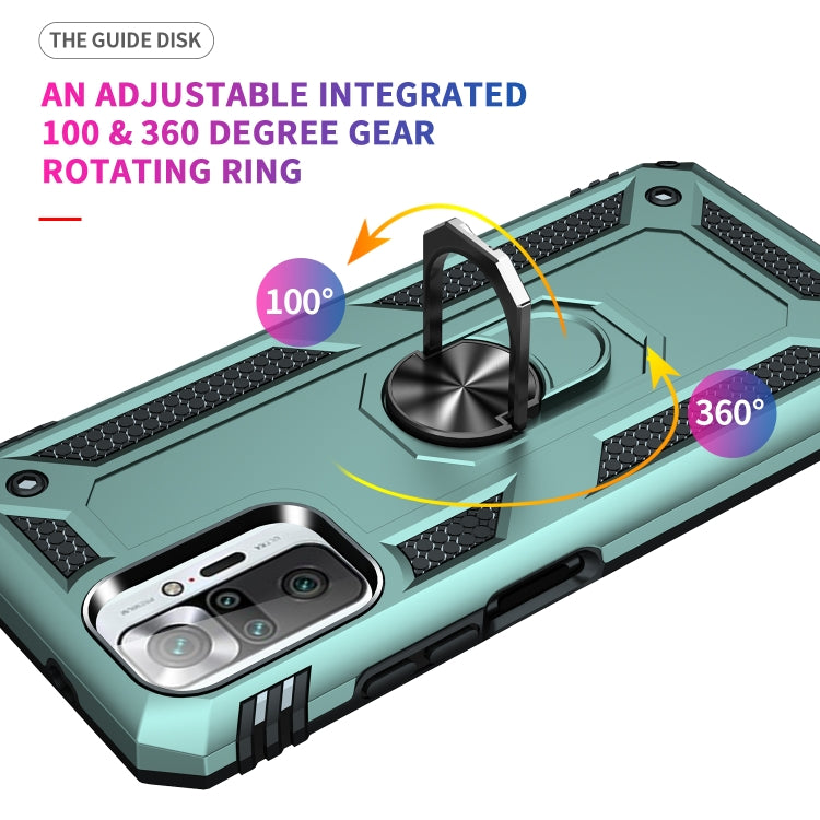 Custodia TPU e PC con supporto girevole per Redmi Note 10 Pro Max