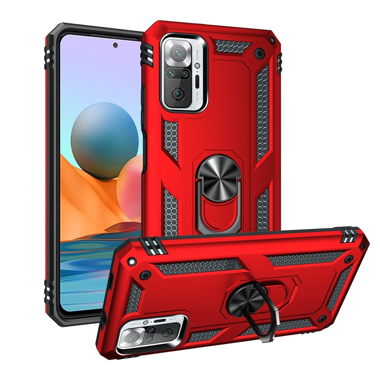 Custodia TPU e PC con supporto girevole per Redmi Note 10 Pro Max