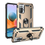 Custodia TPU e PC con supporto girevole per Redmi Note 10 Pro Max