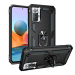Custodia TPU e PC con supporto girevole per Redmi Note 10 Pro Max