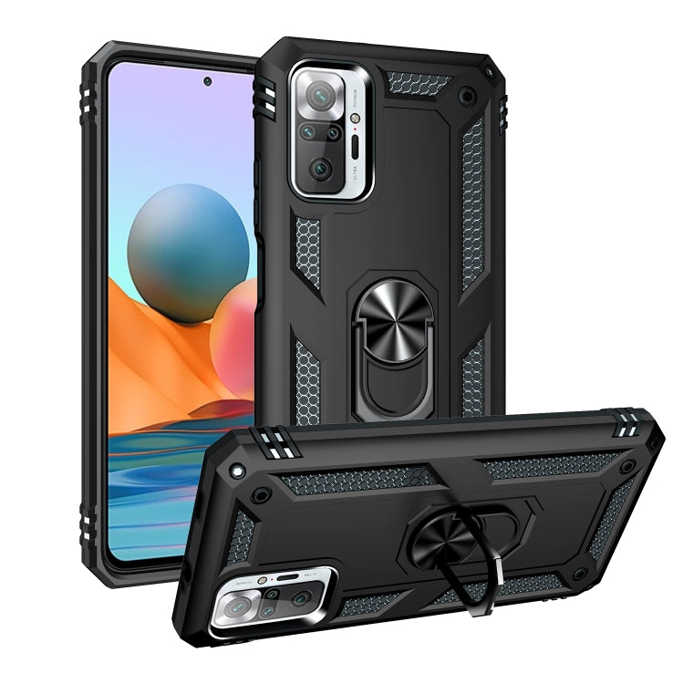 Custodia TPU e PC con supporto girevole per Redmi Note 10 Pro Max