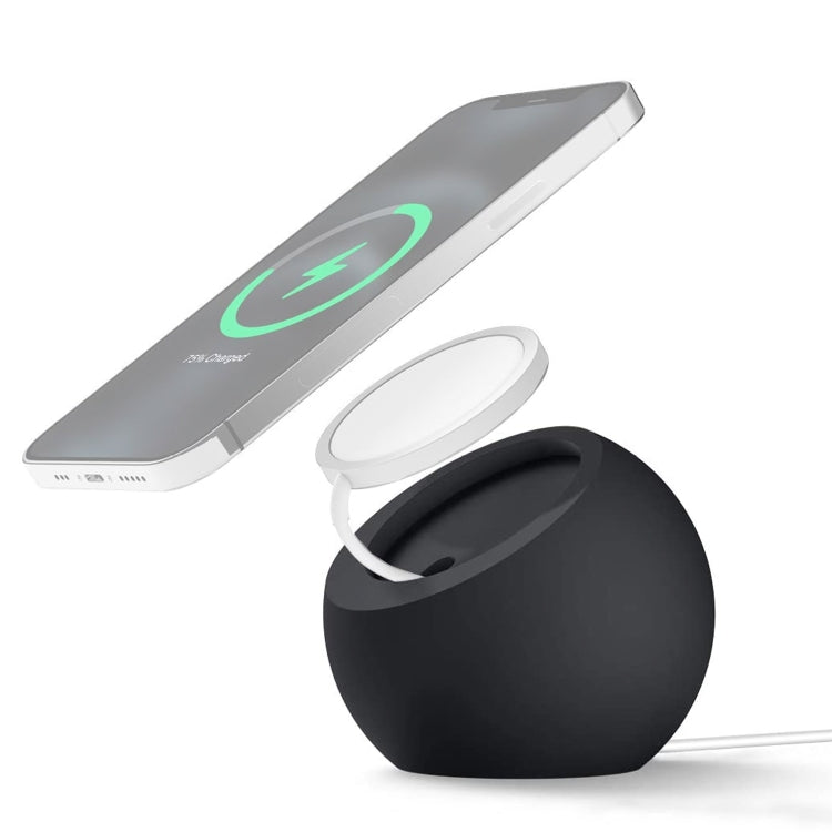 Supporto magnetico Magsafe in silicone per iPhone 12