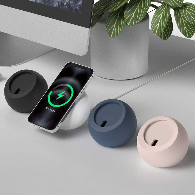 Supporto magnetico Magsafe in silicone per iPhone 12