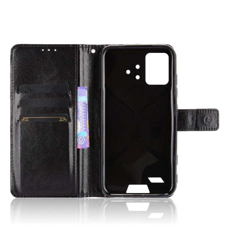 Custodia portafoglio in pelle Crazy Horse per UMIDIGI Bison GT