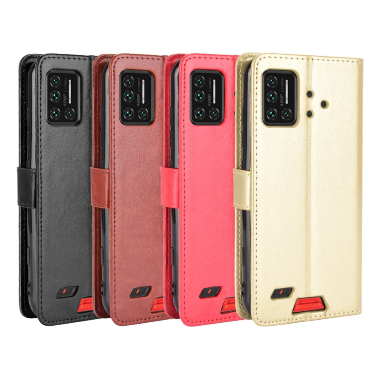 Custodia portafoglio in pelle Crazy Horse per UMIDIGI Bison GT