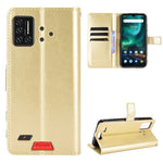 Custodia portafoglio in pelle Crazy Horse per UMIDIGI Bison GT