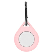 Custodia protettiva in silicone antiurto antigraffio con anello per appendere AirTag, Water Drop