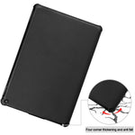 Custer Texture custodia orizzontale in pelle a libro con supporto a tre pieghe e funzione Sleep/Wake-up, For Amazon Fire HD 10 (2021)