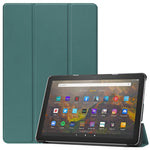Custer Texture custodia orizzontale in pelle a libro con supporto a tre pieghe e funzione Sleep/Wake-up, For Amazon Fire HD 10 (2021)