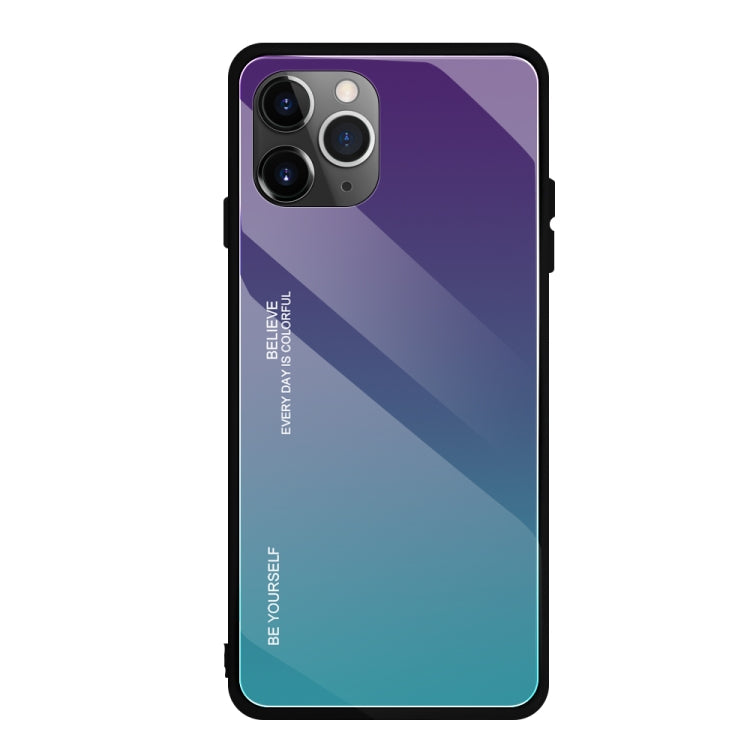 Custodia in vetro a colori per iPhone 11 Pro Max e iPhone 11