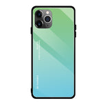 Custodia in vetro a colori per iPhone 11 Pro Max e iPhone 11