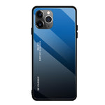 Custodia in vetro a colori per iPhone 11 Pro Max e iPhone 11