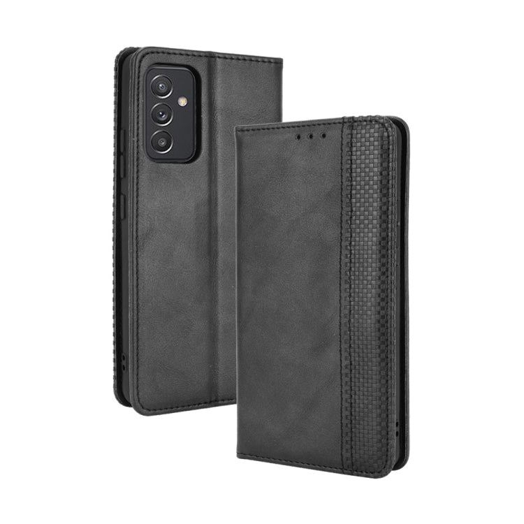 Custodia portafoglio in pelle effetto Crazy Horse per Samsung S21