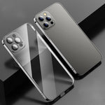 Custodia galvanica smerigliata per iPhone 12 Pro Max