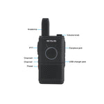 Walkie Talkie palmare RETEVIS RT18 16 canali FRS