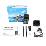 RETEVIS RT55 Radio bidirezionale impermeabile 5W 156-163 MHz