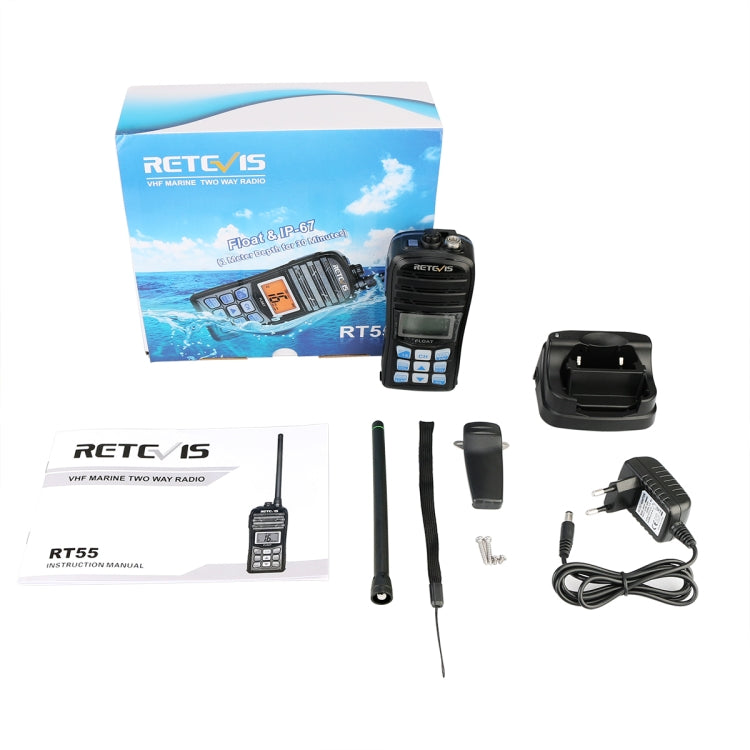 RETEVIS RT55 Radio bidirezionale impermeabile 5W 156-163 MHz