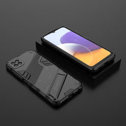 Custodia TPU antiurto con supporto invisibile per Galaxy A22 5G