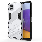 Custodia TPU antiurto con supporto per Galaxy A22 5G