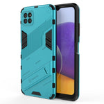 Custodia TPU antiurto con supporto per Galaxy A22 5G