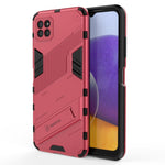 Custodia TPU antiurto con supporto per Galaxy A22 5G