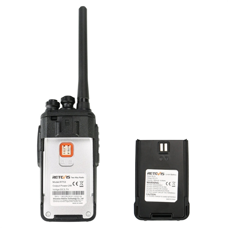 RETEVIS RT53 Radio Digitale DMR 2W 400-470MHz 1024 Canali