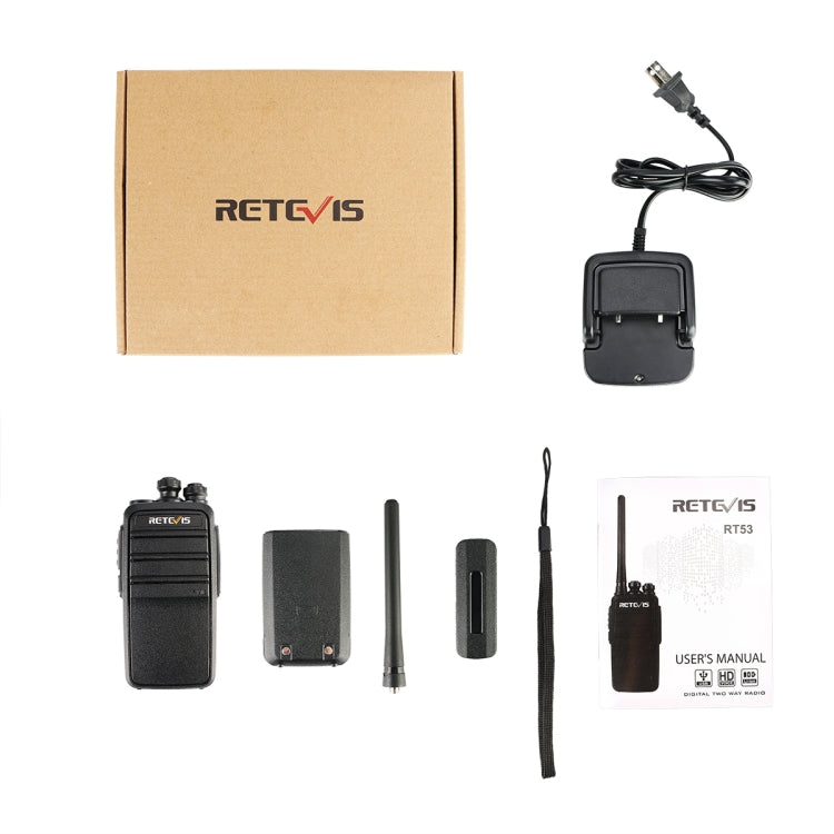 RETEVIS RT53 Radio Digitale DMR 2W 400-470MHz 1024 Canali