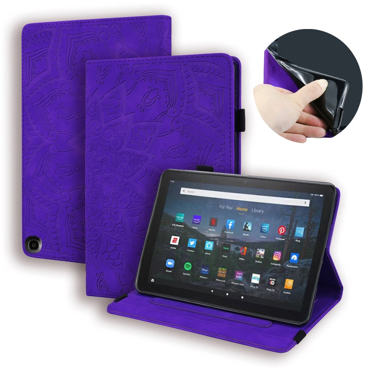 Custodia in pelle goffrata per Galaxy Tab A7 Lite 8.7 2021