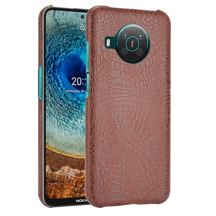 Custodia antiurto effetto coccodrillo per smartphone compatibili