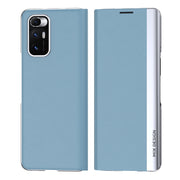 Custodia in pelle flip orizzontale galvanizzata con supporto, For Xiaomi Mix Fold