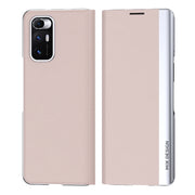 Custodia in pelle flip orizzontale galvanizzata con supporto, For Xiaomi Mix Fold