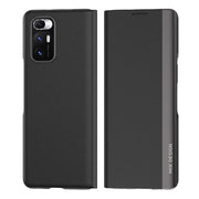 Custodia in pelle flip orizzontale galvanizzata con supporto, For Xiaomi Mix Fold