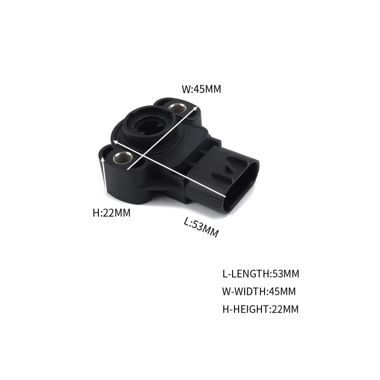 A2146 Sensore di posizione acceleratore per auto 4672026 per Chrysler/Dodge, For Chrysler