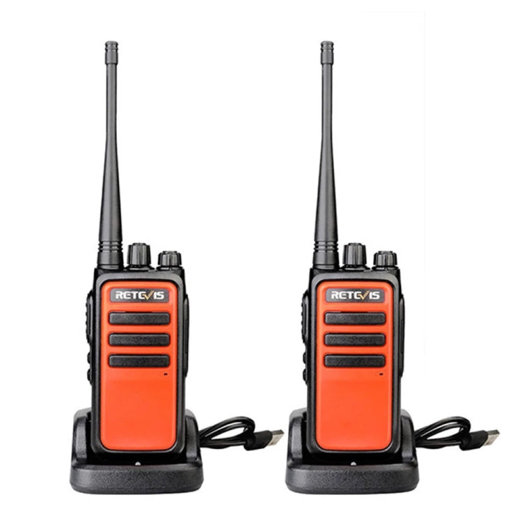 1 Pair RETEVIS RT66 16CHS FRS Portable Walkie Talkie Two Way Radio License Free, US Plug, RT66